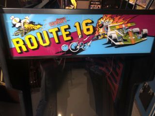 Centuri Route 16 Coin Operated Arcade video Game 9