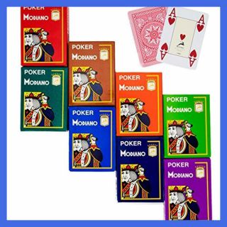 8 Decks Modiano Cristallo 4 PIP Jumbo Index 100 Plastic Playing Cards 2