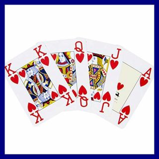 8 Decks Modiano Cristallo 4 PIP Jumbo Index 100 Plastic Playing Cards 4