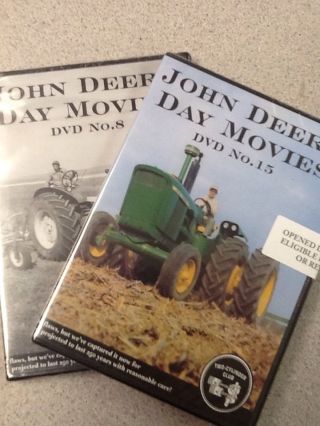 John Deere Day Movies Dvd 15 & 8 Combo Pack