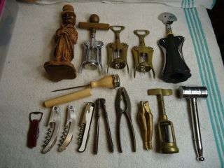 Vintage Brass Corkscrew Bar Stuff Man / Woman Cave
