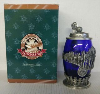 Anheuser Busch Budweiser World Famous Clydesdales Members Only 2004 Stein
