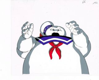 The Real Ghostbusters 1987 Dic Animation Production Cel Of The Stay - Puff Man