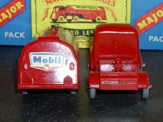Matchbox Lesney Thorneycroft MOBILGAS Petrol M - 8 - A red GPW Major VNM crafted box 6