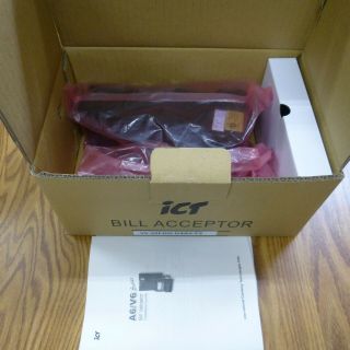 Ict Bill Acceptor V6 - 3afom - Usd4 - T2 With Stacker Box  1,  5,  10,  20