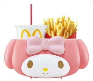 My Melody French Fry Drink Holder Mcdonalds Sanrio Japan Limited Rare