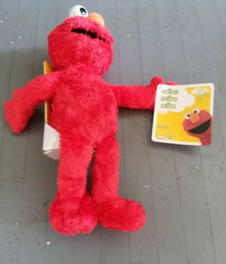 S&h - Sesame Street Big Hug Elmo Plush Toy Playskool Hasbro Imagine