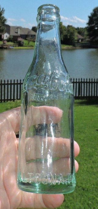 Rare Straight Side Coca Cola 6.  5 Oz Bottle " Altoona,  Pa