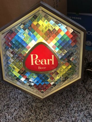 Pearl Beer Kaleidoscope Motion Sign