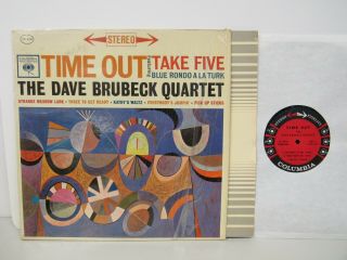The Dave Brubeck Quartet - Time Out - Jazz Lp - Shrink Wrap - 6 Eye
