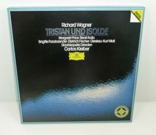 Wagner / Carlos Kleiber " Tristan And Isolde " Dgg M - 5 - Lp Box Stereo 2741 006