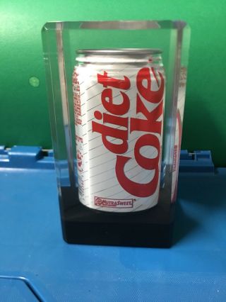Rare Diet Coke Can Lucite Coca Cola