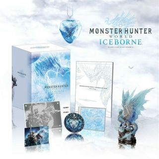 Monster Hunter World Ice Bone Collector Package With E - Capcom Limited Benefits