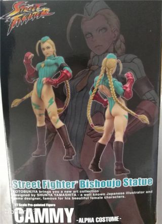 Kotobukiya Street Fighter Bishoujo Cammy Alpha Costume 1/7 PVC Figure No Box 7