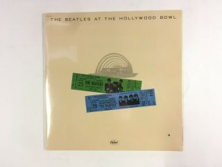 The Beatles At The Hollywood Bowl Lp Capitol Smas11638 Us1977 Embossed 8h