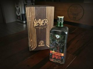 SLAYER Jägermeister limited edition gift set.  Only 500 made empty (NO ALCOHOL) 2