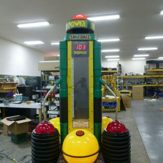 SkeeBall Tower of Power Arcade Redemption Game 3 Sided 2