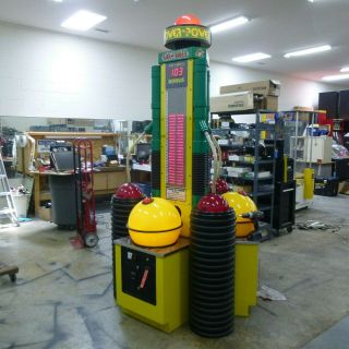 SkeeBall Tower of Power Arcade Redemption Game 3 Sided 3