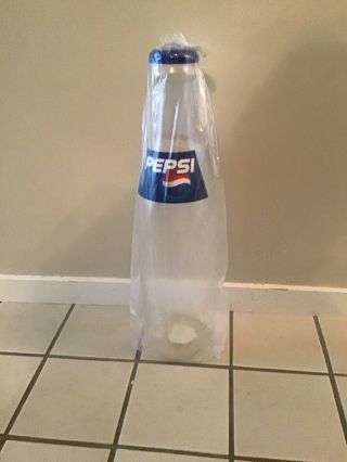 Large Pepsi Cola Bottle Plastic Blow Mold 24” Coin Bank