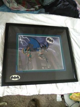 Batman Animated Series The Dynamic Duo Limited Edition Cel Warner Brothers 1996