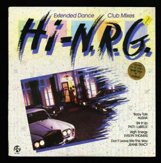 Vinyl Lp Hi - N.  R.  G.  - V/a Nrg Factory 1st Pressing Alisha Cheyne,