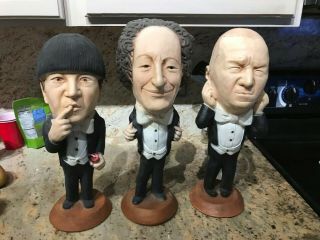 The Three Stooges Esco Statues