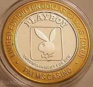 Palms Silver Strike Playboy 50th Anniv Small Bunny 2003