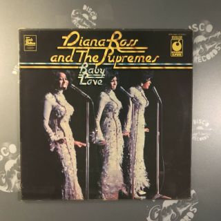 Diana Ross & The Supremes - Baby Love • Spr90001 • 1st Pressing Lp Vinyl •ex - /ex