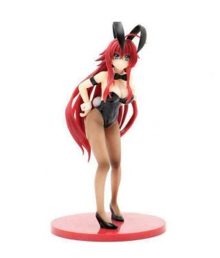 Anime High School D × D Rias Gremory Bunny Girl Pvc Figure No Box 20cm