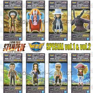 One Piece Wcf World Collectable Stampede Limited Ver.  Special Vol.  1 & Vol.  2 Set