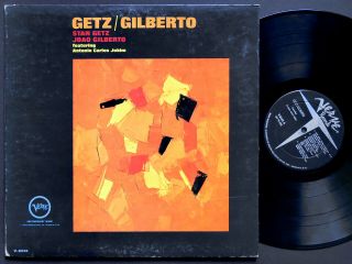 Stan Getz / Joao Gilberto Antonio Carlos Jobim Lp Verve V - 8545 Us 1964 Dg Mono