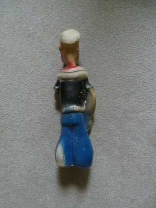 Vintage 1930 ' s Carnival Chalkware Popeye the Sailor Cartoon Figurine 5