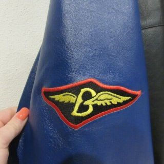 Vintage Betty Boop Leather Bomber Jacket Size XXL 4