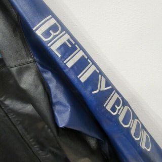 Vintage Betty Boop Leather Bomber Jacket Size XXL 5