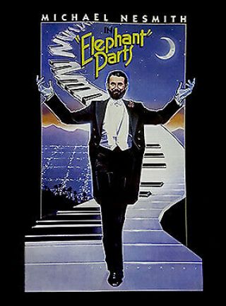 Elephant Parts Poster Autographed By Michael Nesmith