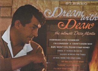 Dean Martin Dream With Dean 180gram Numbered Lp Record Store Day12 "