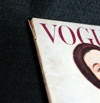 Rare Vintage Vogue Pattern Book,  December - January 1955 - 1956 4