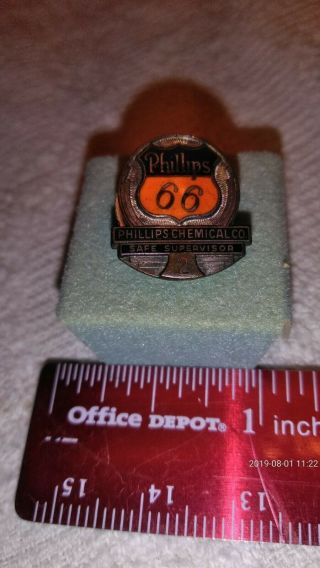 Phillips 66 Chemical Co Supervisor Service Pin
