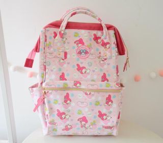 Cute My Melody Girls Backpacks Bag School Travel Backpack Bookbags Schoolbag