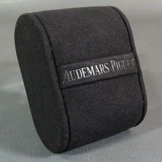 Authentic Audemars Piguet Ap Wristwatch Black Plush Pillow Cushion Display Nos