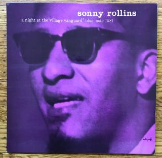 Sonny Rollins - A Night At The Village Vanguard Blue Note 1581 Lp Rvg Dg Ear/p