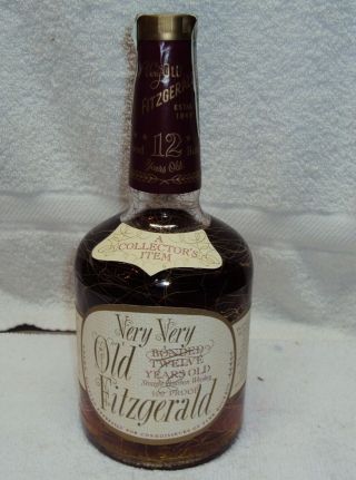 Very Very Old Fitzgerald Bonded 12 Year Old Kentucky Bourbon Collector Bottle 2