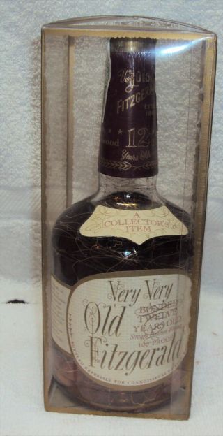 Very Very Old Fitzgerald Bonded 12 Year Old Kentucky Bourbon Collector Bottle 6