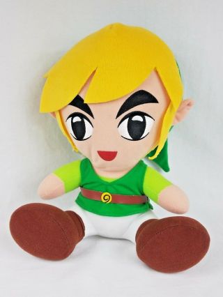 The Legend Of Zelda Toon Link Plush Fw 2008 Nintendo 11 "