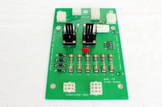 Power Supply Rectifier Module Board - Bally Part As - 2518 - 54