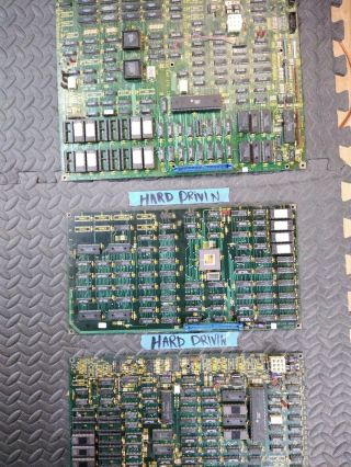 Atari Hard Drivin Arcade Pcb Board And