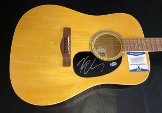 Kenny Chesney Signed Auto Acoustic Rouge Full Size Guitar Beckett Bas