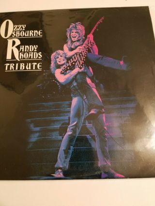 Ozzy Osbourne Randy Rhoads Tribute Live 1st Press 1987 Gatefold 2lp Ex/nm Vinyl