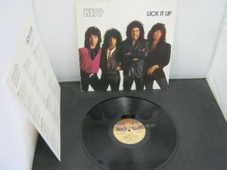 Vinyl Record Album Kiss Lick It Up (153) 48