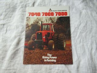 Allis - Chalmers 7040 7060 7080 Tractor Brochure